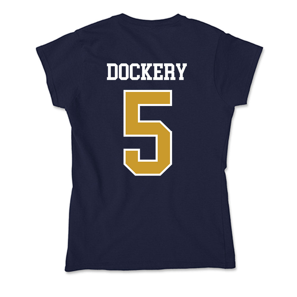 Notre Dame - NCAA Women's Volleyball : Cailey Dockery - Soft Style Women’s T-Shirt-1