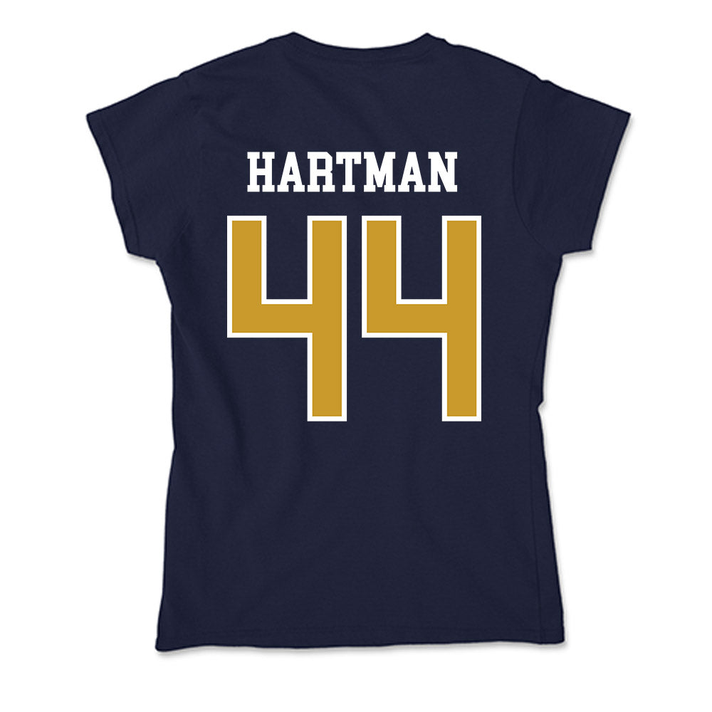 Notre Dame - NCAA Baseball : Trent Hartman - Soft Style Women’s T-Shirt-1