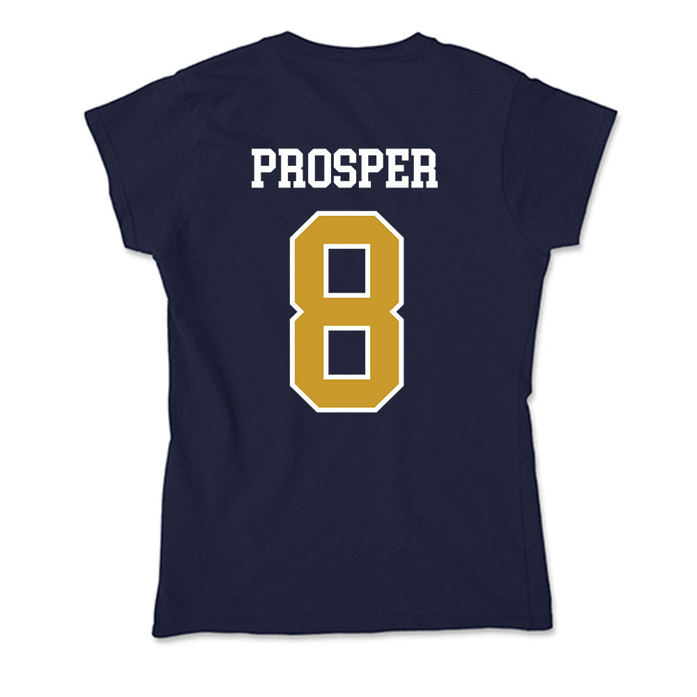 Notre Dame - NCAA Women's Basketball : Cassandre Prosper - Soft Style Women’s T-Shirt-1