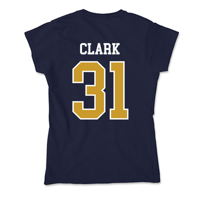 Notre Dame - NCAA Baseball : Evan Clark - Soft Style Women’s T-Shirt-1