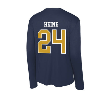 Notre Dame - NCAA Baseball : Dylan Heine - Activewear Long Sleeve T-Shirt-1