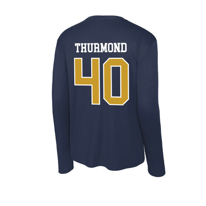 Notre Dame - NCAA Baseball : Eli Thurmond - Activewear Long Sleeve T-Shirt-1