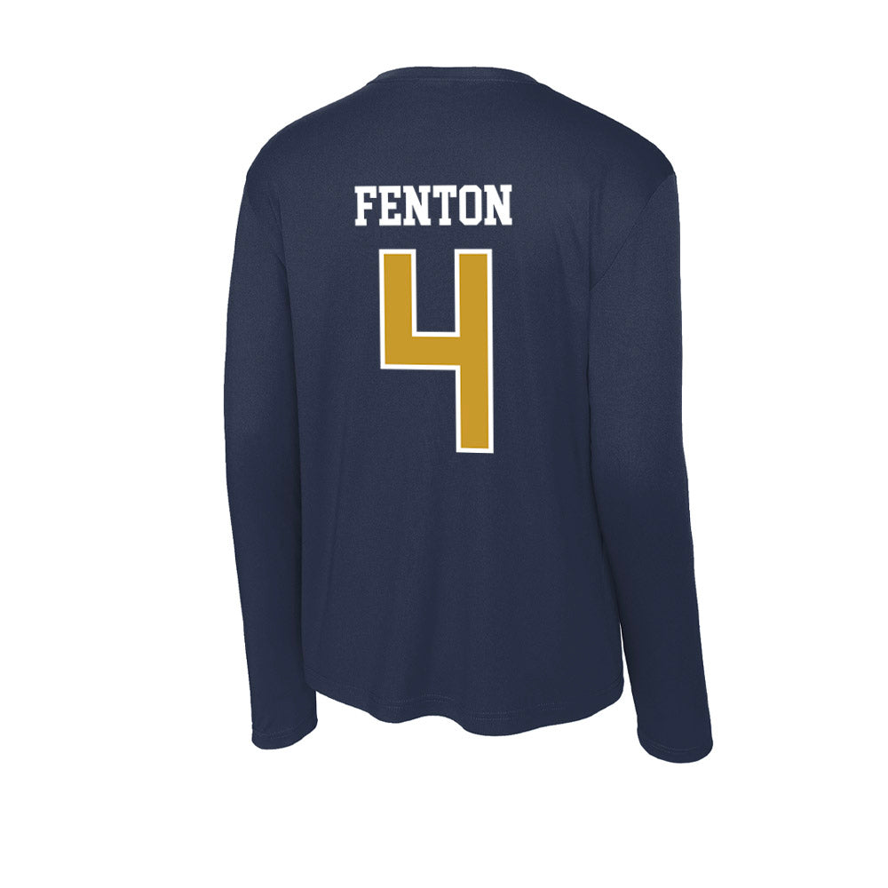Notre Dame - NCAA Women's Volleyball : Lily Fenton - Activewear Long Sleeve T-Shirt-1