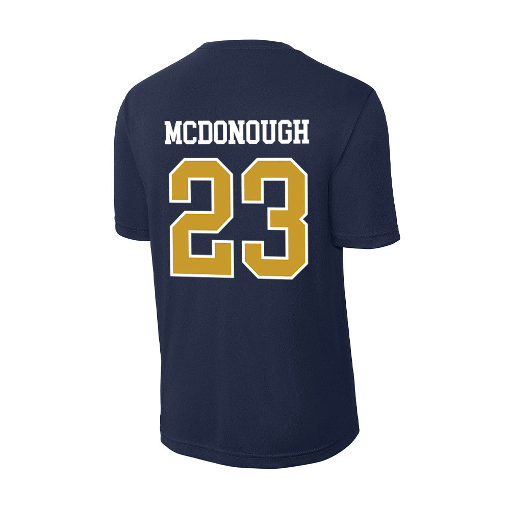 Notre Dame - NCAA Baseball : Tobey McDonough - Activewear T-Shirt-1