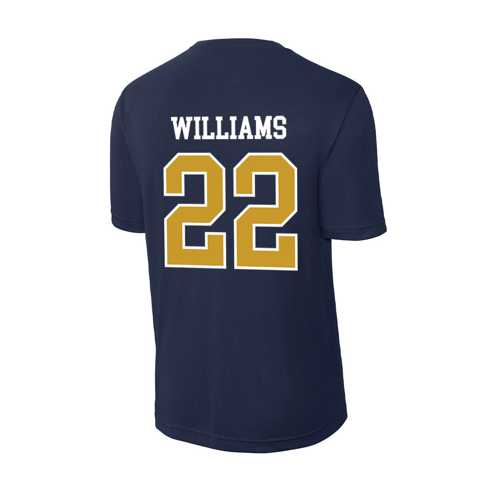 Notre Dame - NCAA Football : Aneyas Williams - Activewear T-Shirt-1