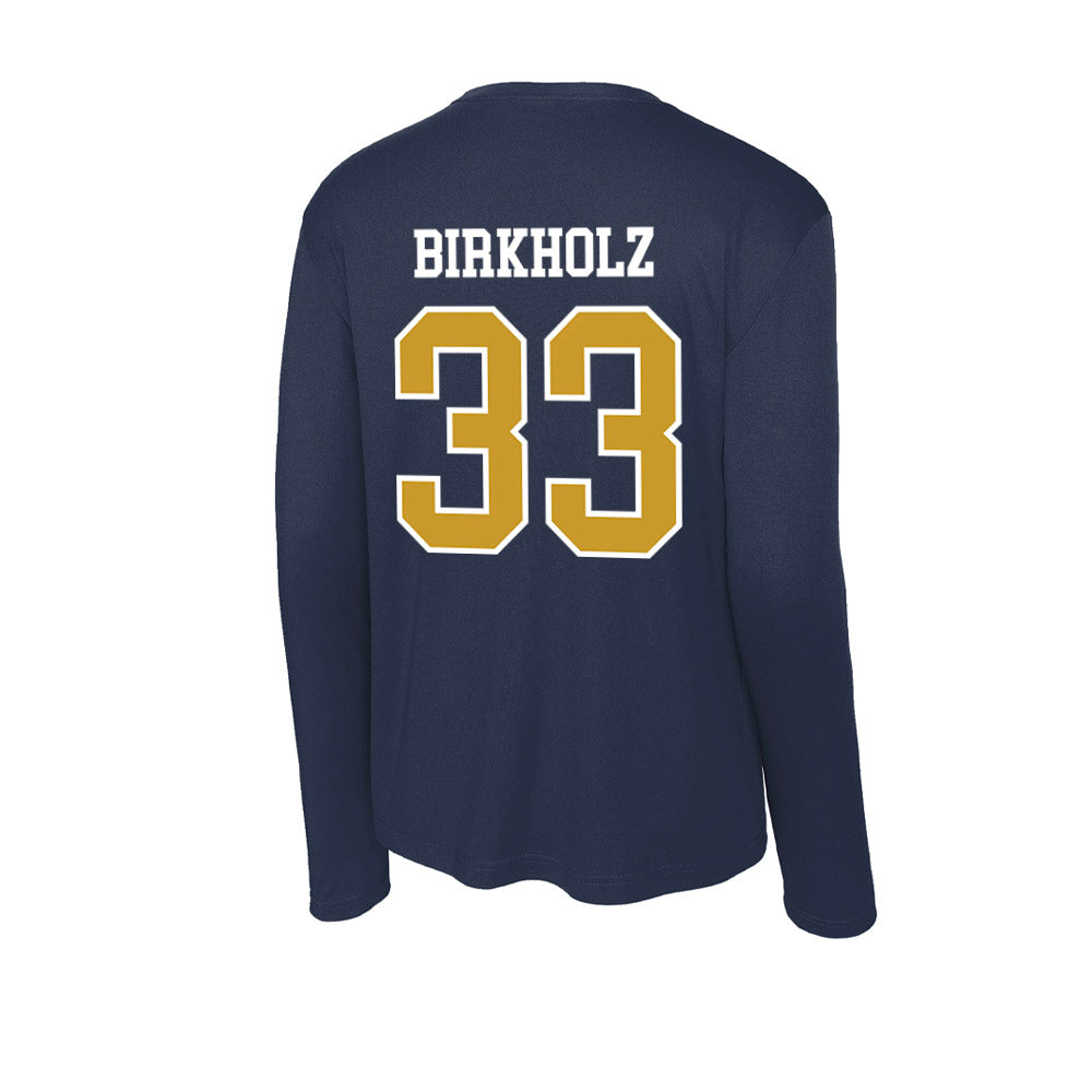 Notre Dame - NCAA Baseball : Radek Birkholz - Activewear Long Sleeve T-Shirt-1
