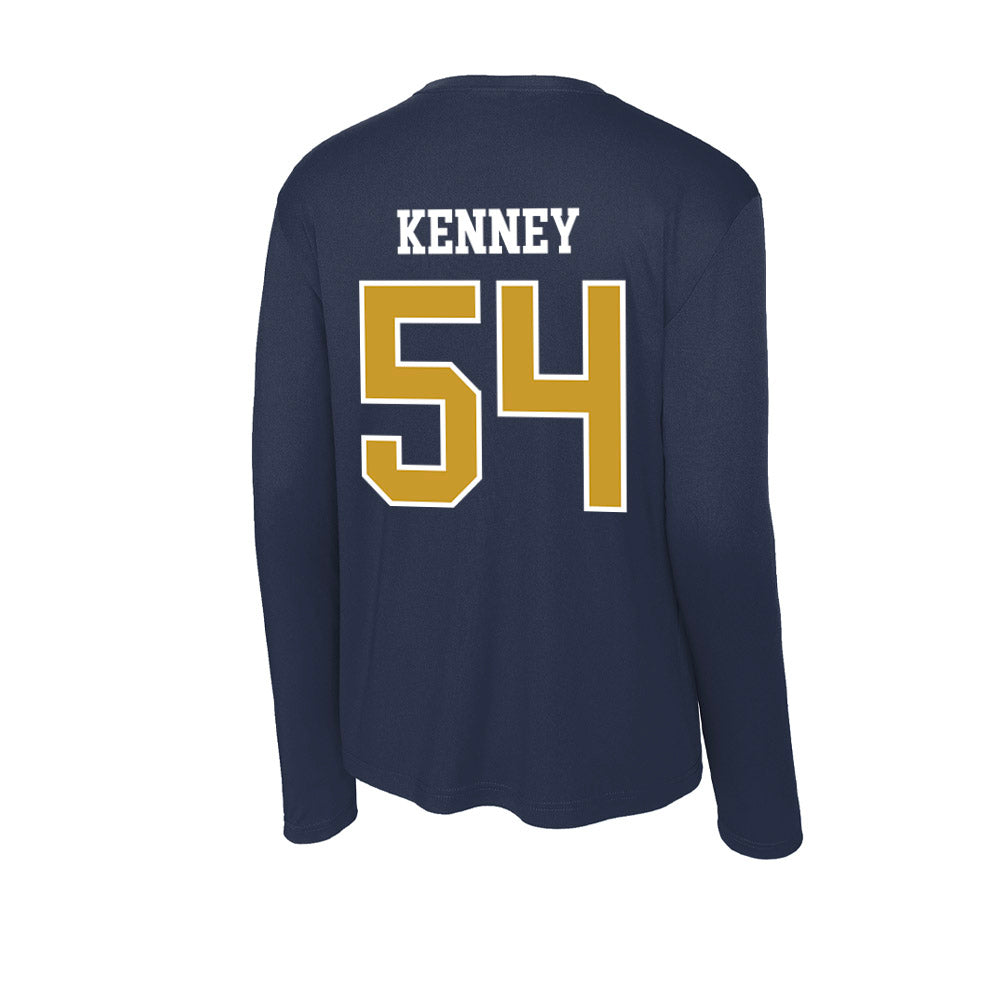 Notre Dame - NCAA Men's Lacrosse : James Kenney - Activewear Long Sleeve T-Shirt-1