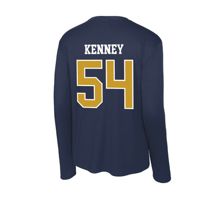 Notre Dame - NCAA Men's Lacrosse : James Kenney - Activewear Long Sleeve T-Shirt-1