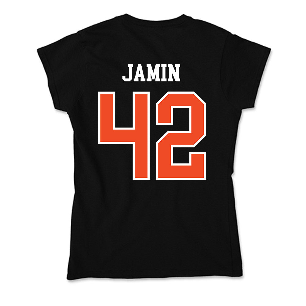 Virginia - NCAA Men's Lacrosse : Luke Jamin - Soft Style Women’s T-Shirt-1