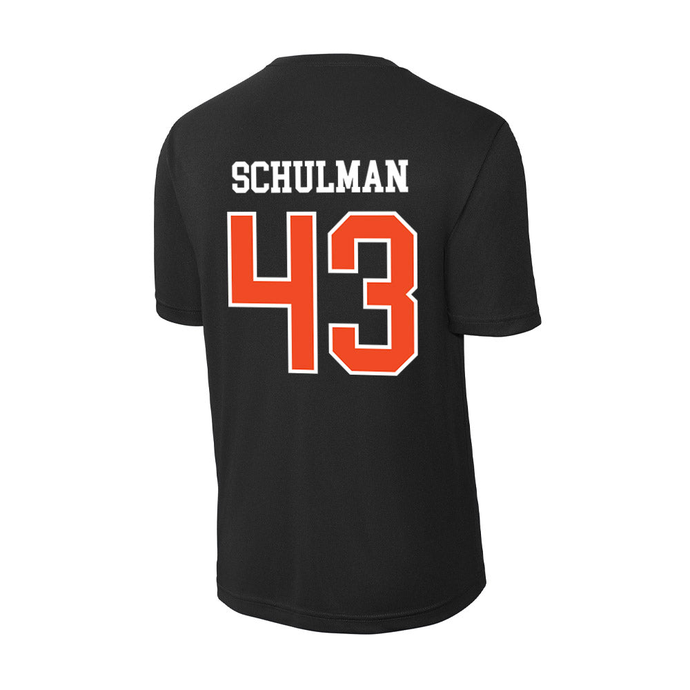 Virginia - NCAA Baseball : Ben Schulman - Activewear T-Shirt-1
