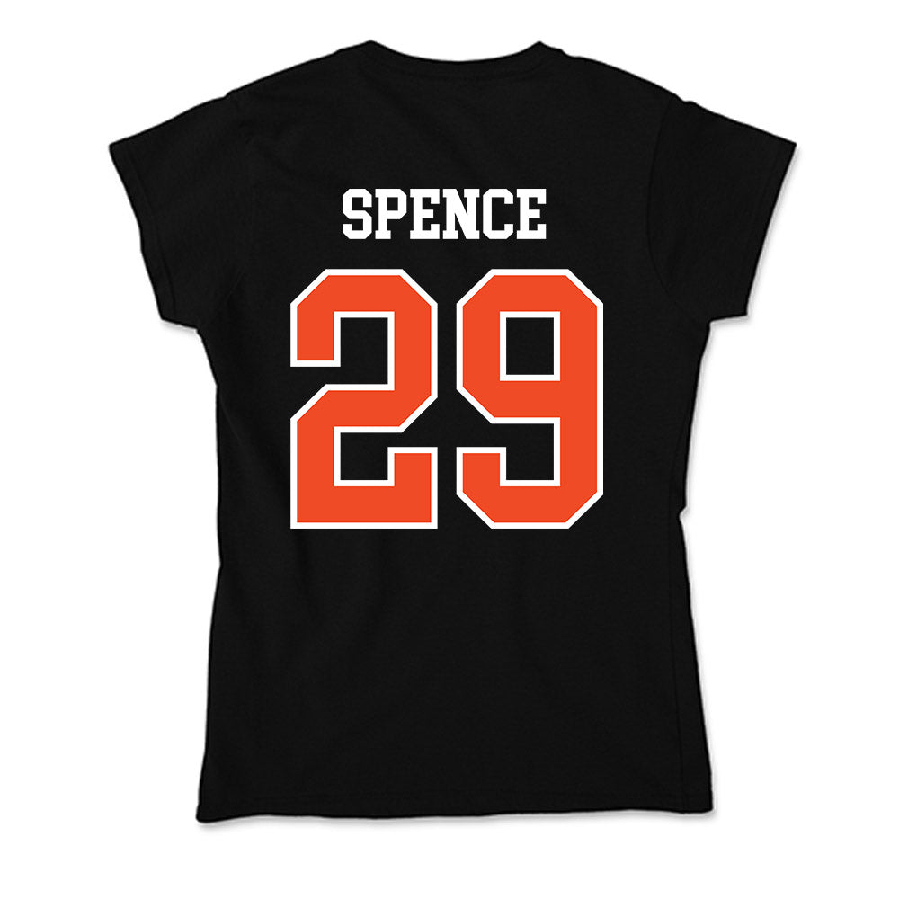 Virginia - NCAA Football : Christopher Spence - Soft Style Women’s T-Shirt-1