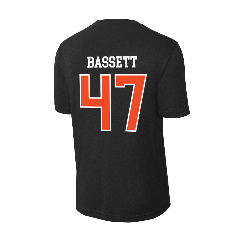 Virginia - NCAA Baseball : Nate Bassett - Activewear T-Shirt-1