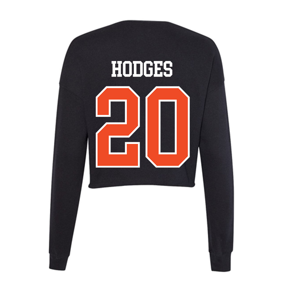 Virginia - NCAA Softball : Ava Hodges - Women's Cropped Crew Fleece-1