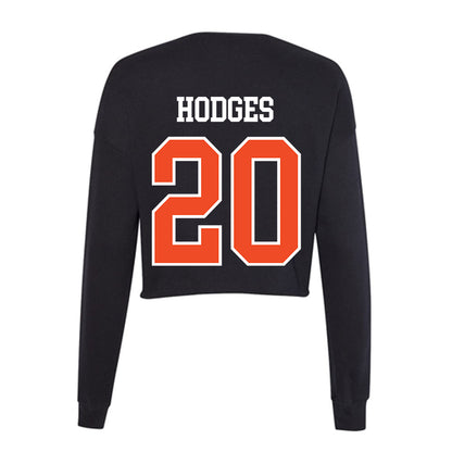 Virginia - NCAA Softball : Ava Hodges - Women's Cropped Crew Fleece-1