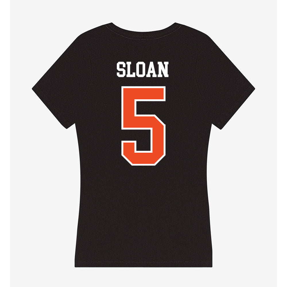 Virginia - NCAA Men's Soccer : Parker Sloan - Women's V-Neck T-Shirt-1