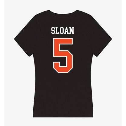 Virginia - NCAA Men's Soccer : Parker Sloan - Women's V-Neck T-Shirt-1