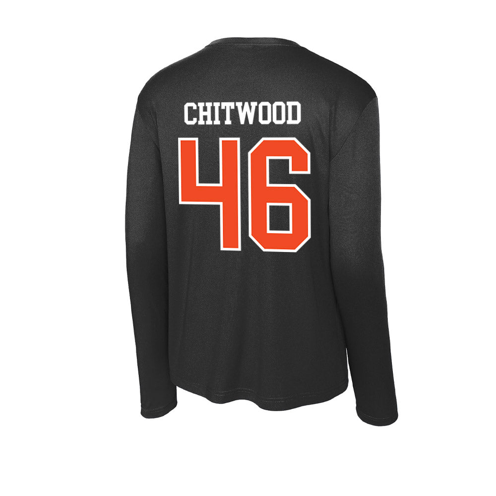 Virginia - NCAA Men's Lacrosse : Dawson Chitwood - Activewear Long Sleeve T-Shirt-1