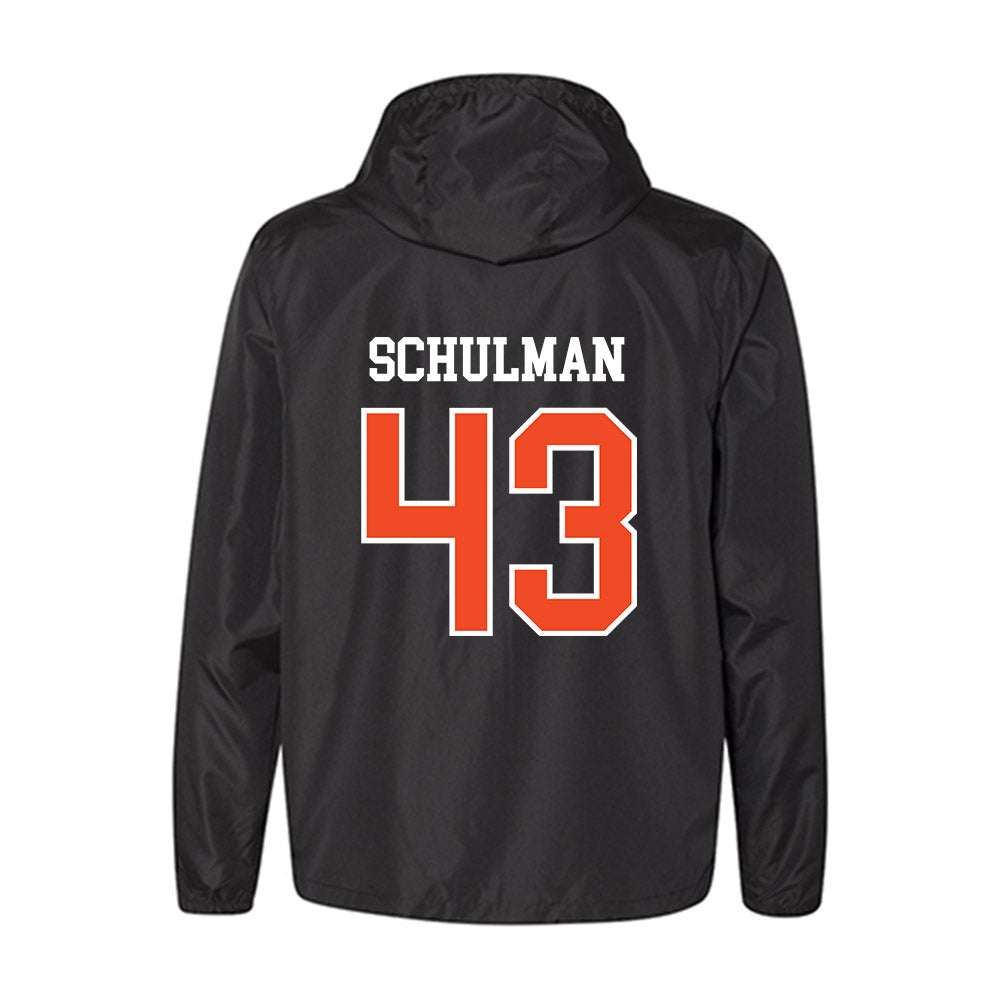 Virginia - NCAA Baseball : Ben Schulman - Windbreaker-1