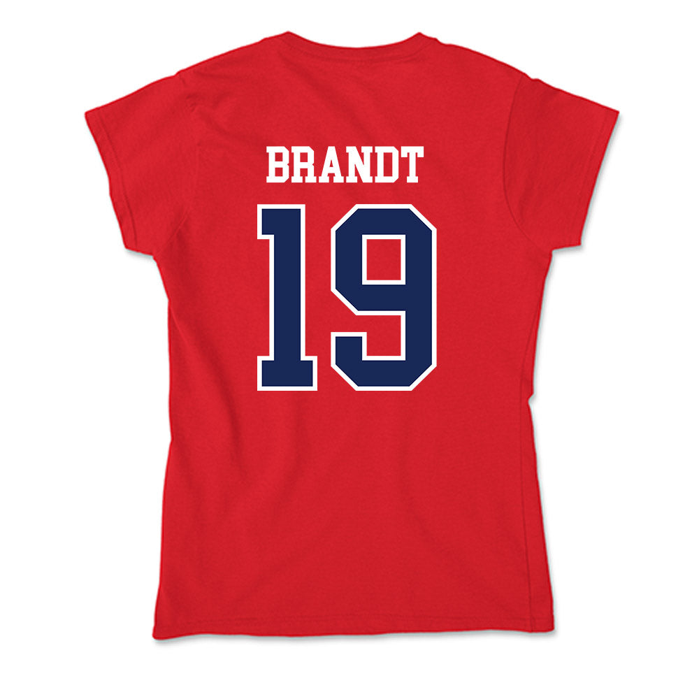 Arizona - NCAA Baseball : Evan Brandt - Soft Style Women’s T-Shirt-1