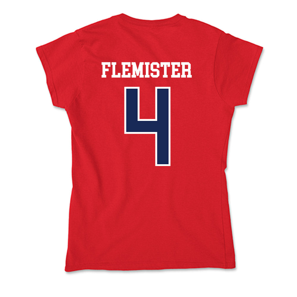 Arizona - NCAA Women's Volleyball : Maya Flemister - Soft Style Women’s T-Shirt-1