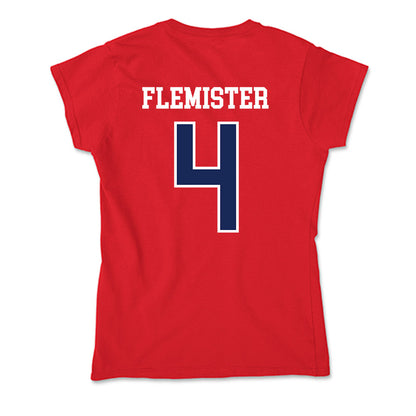 Arizona - NCAA Women's Volleyball : Maya Flemister - Soft Style Women’s T-Shirt-1