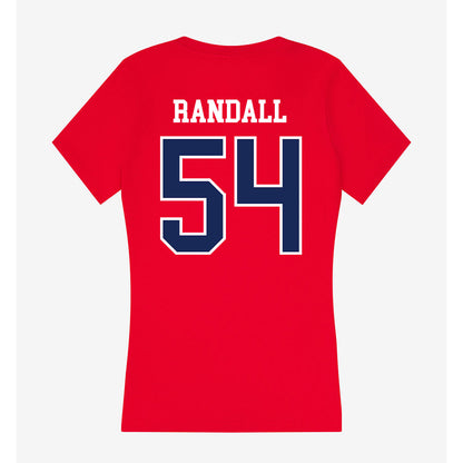 Arizona - NCAA Football : Chase Randall - Women's V-Neck T-Shirt-1
