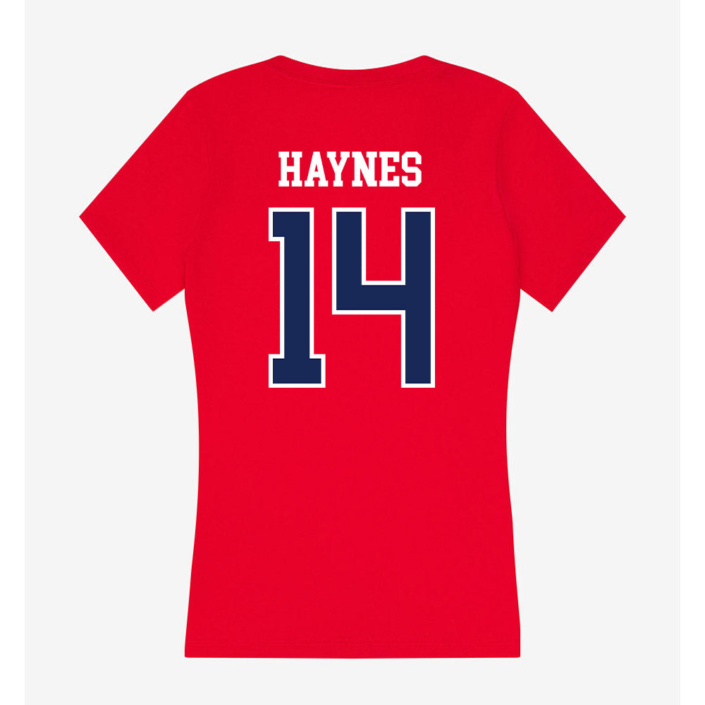 Arizona - NCAA Football : Rex Haynes - Women's V-Neck T-Shirt-1