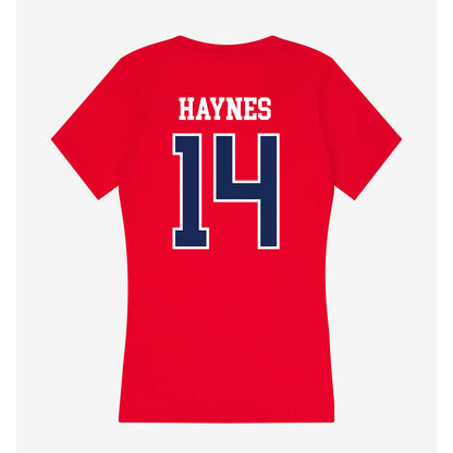 Arizona - NCAA Football : Rex Haynes - Women's V-Neck T-Shirt-1