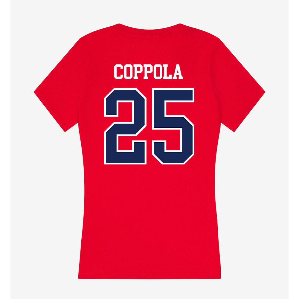 Arizona - NCAA Baseball : Christian Coppola - Women's V-Neck T-Shirt-1