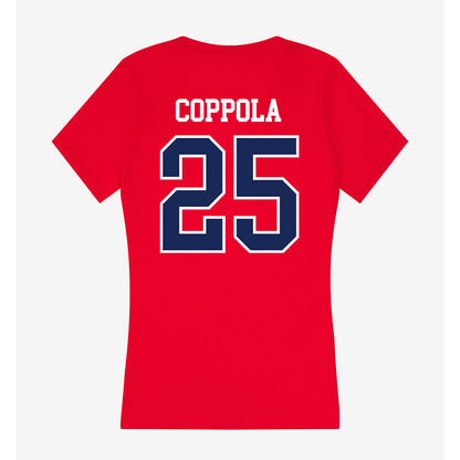 Arizona - NCAA Baseball : Christian Coppola - Women's V-Neck T-Shirt-1