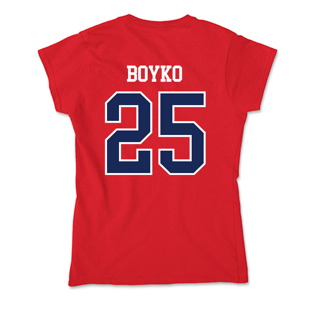 Arizona - NCAA Beach Volleyball : Brooke Boyko - Soft Style Women’s T-Shirt-1