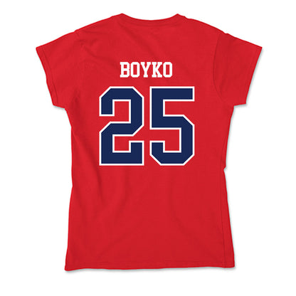 Arizona - NCAA Beach Volleyball : Brooke Boyko - Soft Style Women’s T-Shirt-1