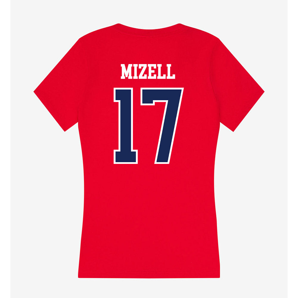 Arizona - NCAA Football : Isaiah Mizell - Women's V-Neck T-Shirt-1