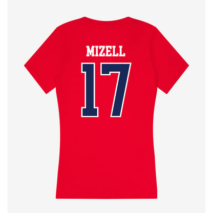 Arizona - NCAA Football : Isaiah Mizell - Women's V-Neck T-Shirt-1