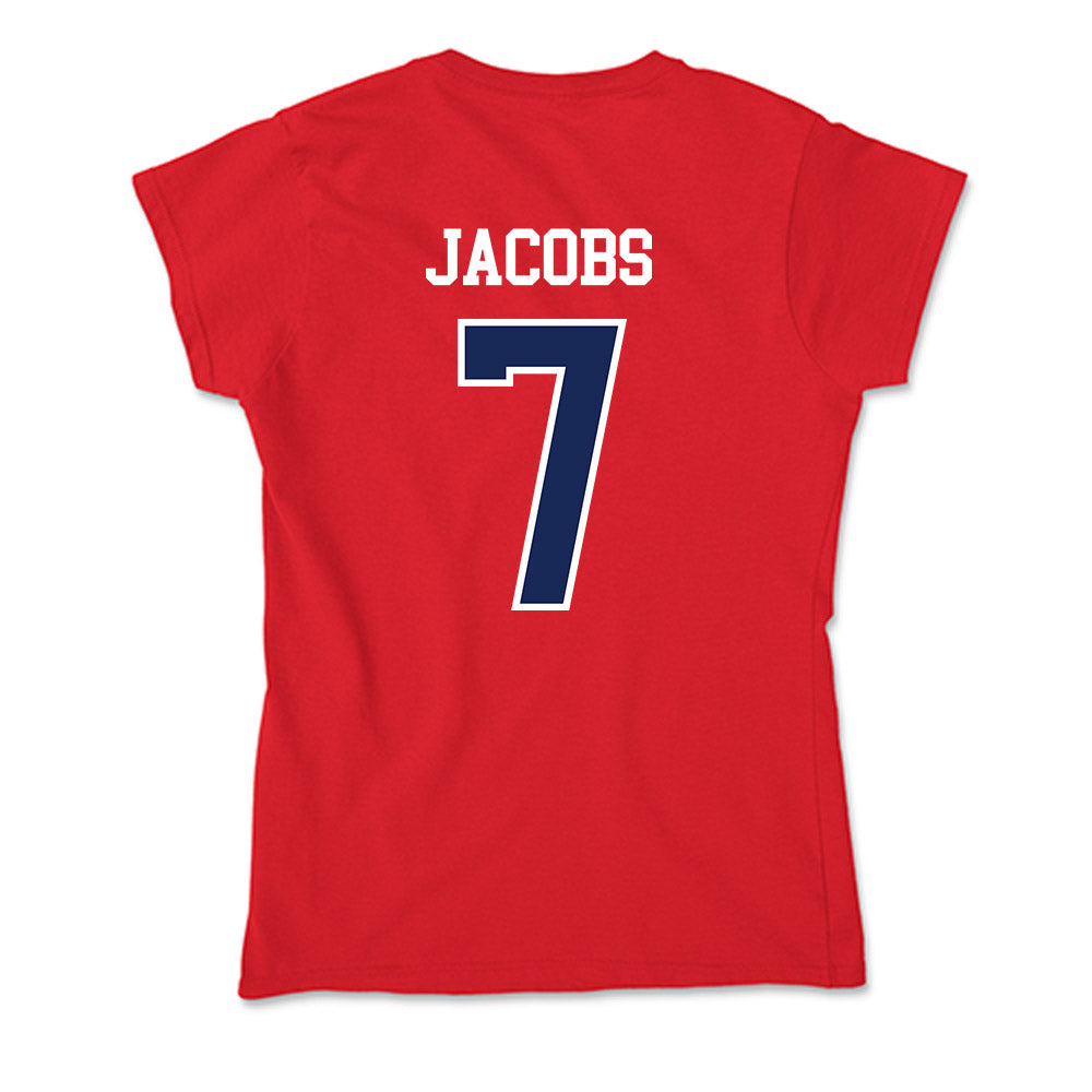 Arizona - NCAA Baseball : Andrew Jacobs - Soft Style Women’s T-Shirt-1