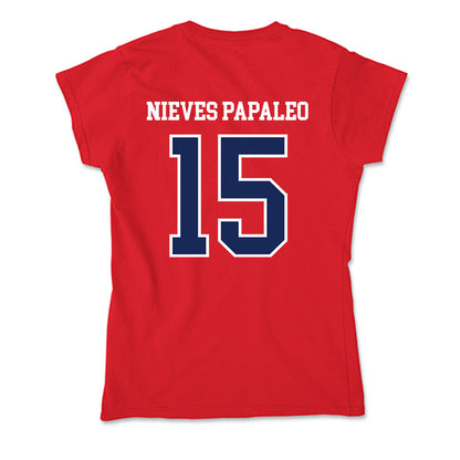 Arizona - NCAA Beach Volleyball : Adriana Nieves Papaleo - Soft Style Women’s T-Shirt-1