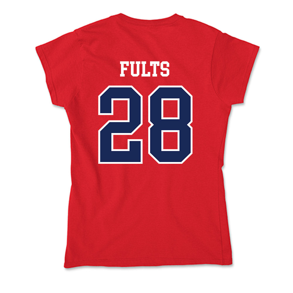 Arizona - NCAA Women's Soccer : Narissa Fults - Soft Style Women’s T-Shirt-1