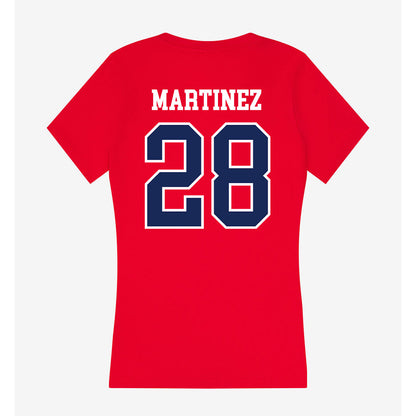 Arizona - NCAA Baseball : Matthew Martinez - Women's V-Neck T-Shirt-1