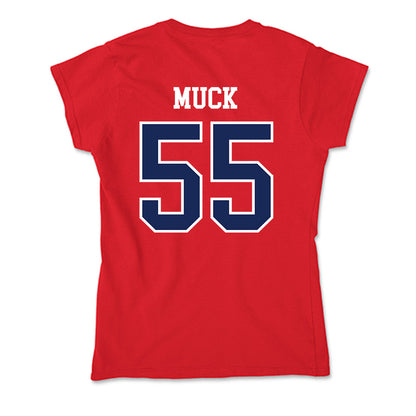 Arizona - NCAA Baseball : Karter Muck - Soft Style Women’s T-Shirt-1