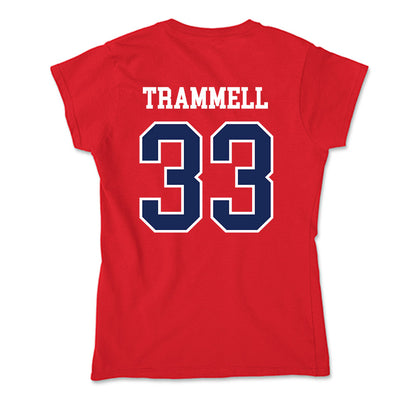 Arizona - NCAA Women's Basketball : Daniah Trammell - Soft Style Women’s T-Shirt-1