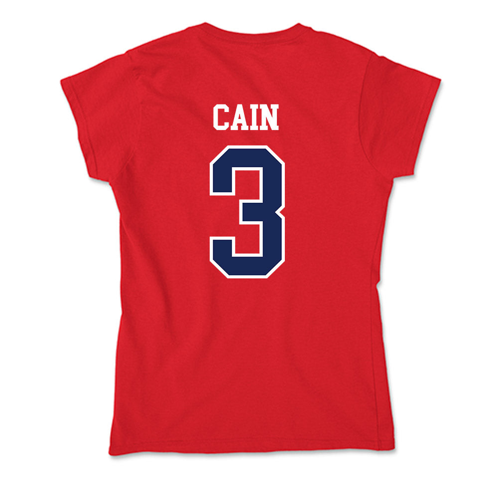 Arizona - NCAA Baseball : Andrew Cain - Soft Style Women’s T-Shirt-1