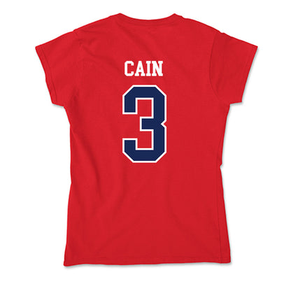Arizona - NCAA Baseball : Andrew Cain - Soft Style Women’s T-Shirt-1