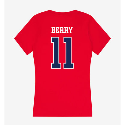 Arizona - NCAA Softball : Jenae Berry - Women's V-Neck T-Shirt-1