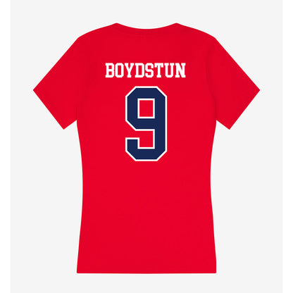 Arizona - NCAA Women's Soccer : Lily Boydstun - Women's V-Neck T-Shirt-1
