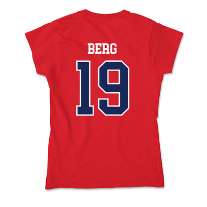 Arizona - NCAA Baseball : Jack Berg - Soft Style Women’s T-Shirt-1