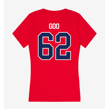 Arizona - NCAA Football : Javian Goo - Women's V-Neck T-Shirt-1