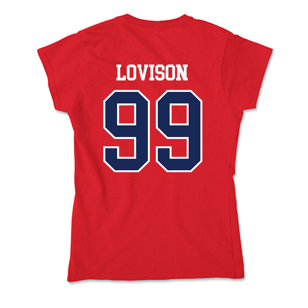 Arizona - NCAA Football : Isaac Lovison - Soft Style Women’s T-Shirt-1