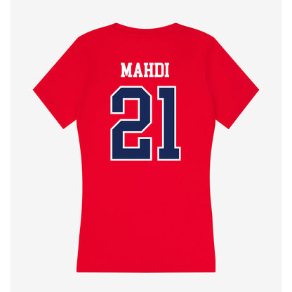 Arizona - NCAA Football : Ismail Mahdi - Women's V-Neck T-Shirt-1
