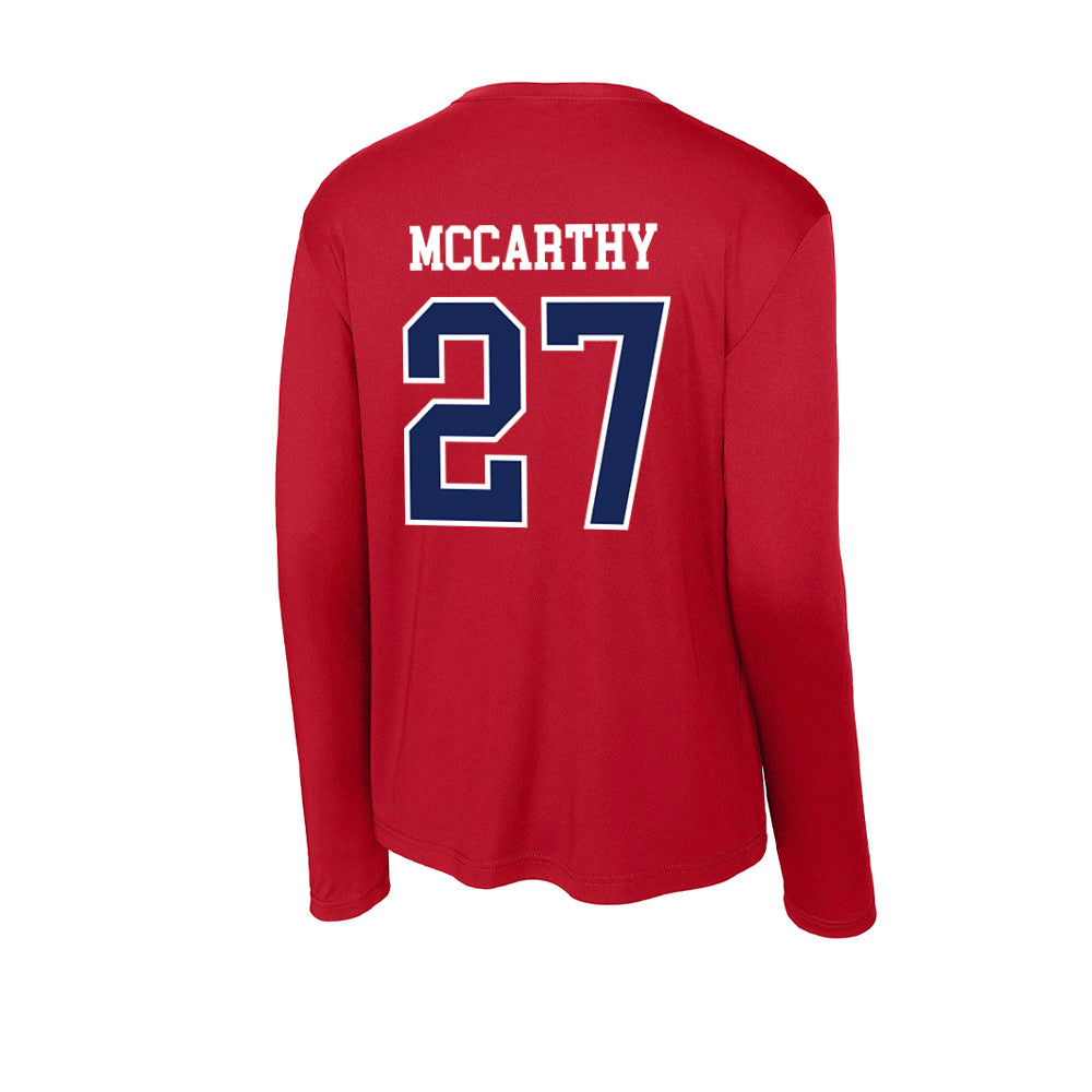 Arizona - NCAA Women's Soccer : Evie McCarthy - Activewear Long Sleeve T-Shirt-1