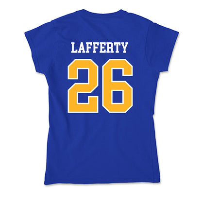 Pittsburgh - NCAA Baseball : Drew Lafferty - Soft Style Women’s T-Shirt-1